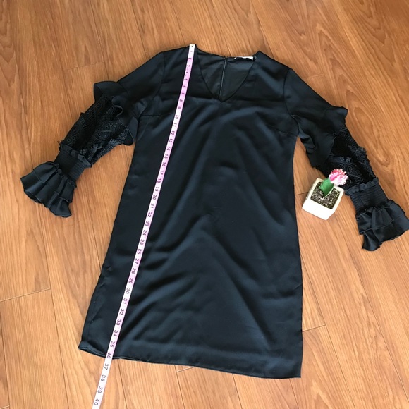 Kobi Halperin Alda Lace Sleeve Shift Dress XS - Picture 6 of 6